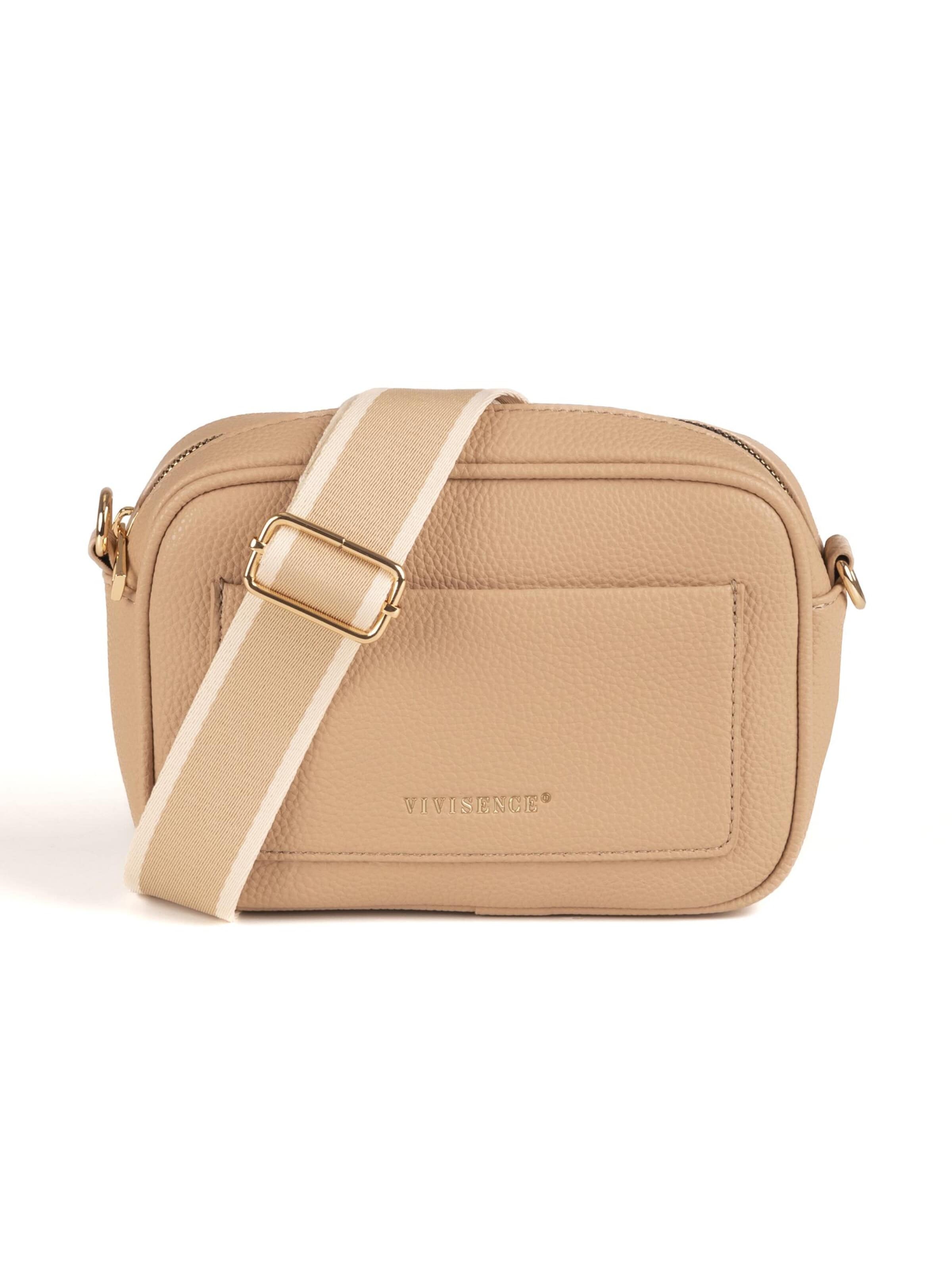 Vivisence Handbag 'T0008' in Beige: front