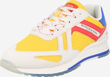 SCOTCH & SODA Sneakers 'VIVEX' in Yellow: front