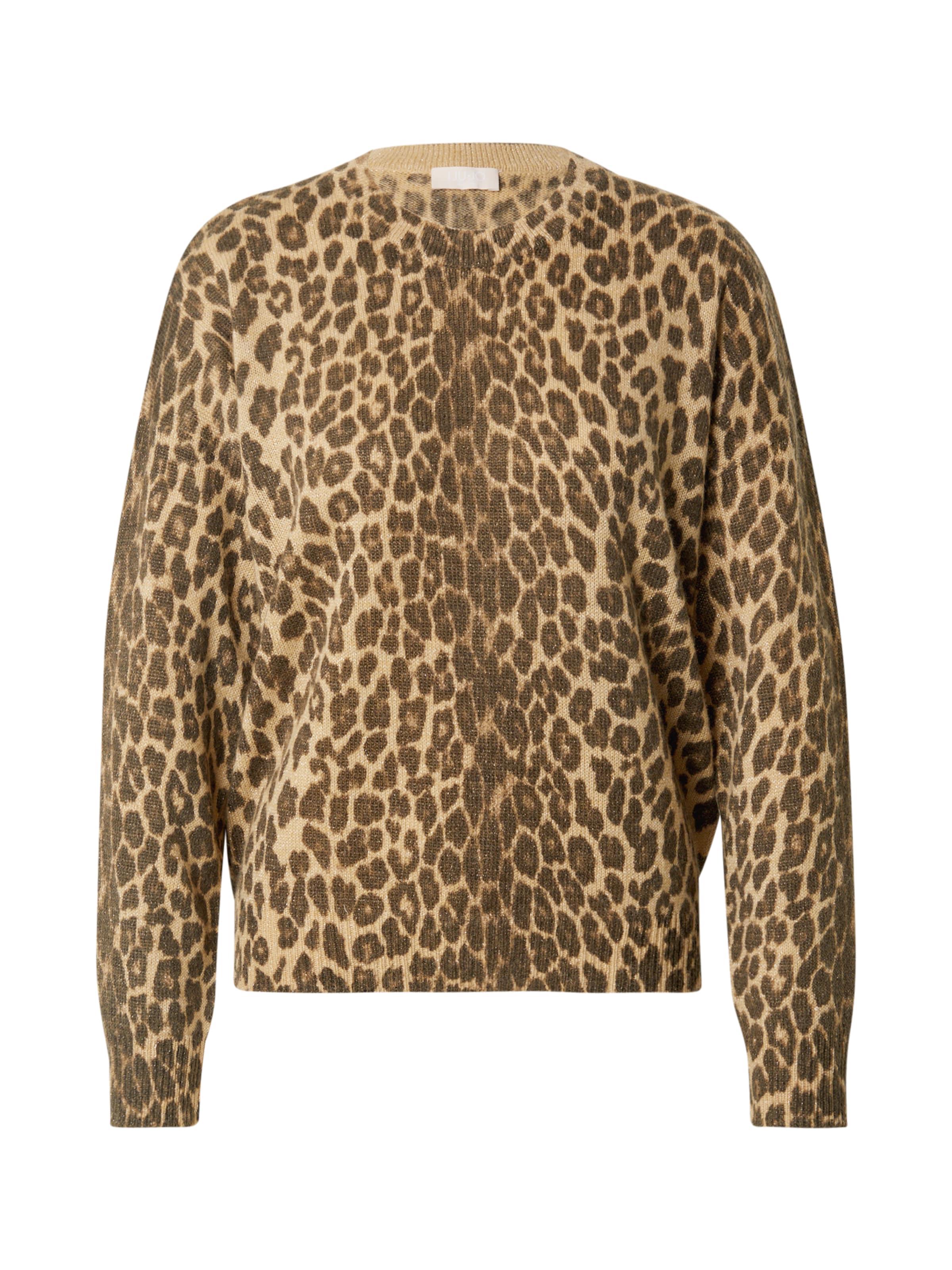 Liu Jo - Jersey 'MAGLIA CHIUSA' en beige: frente