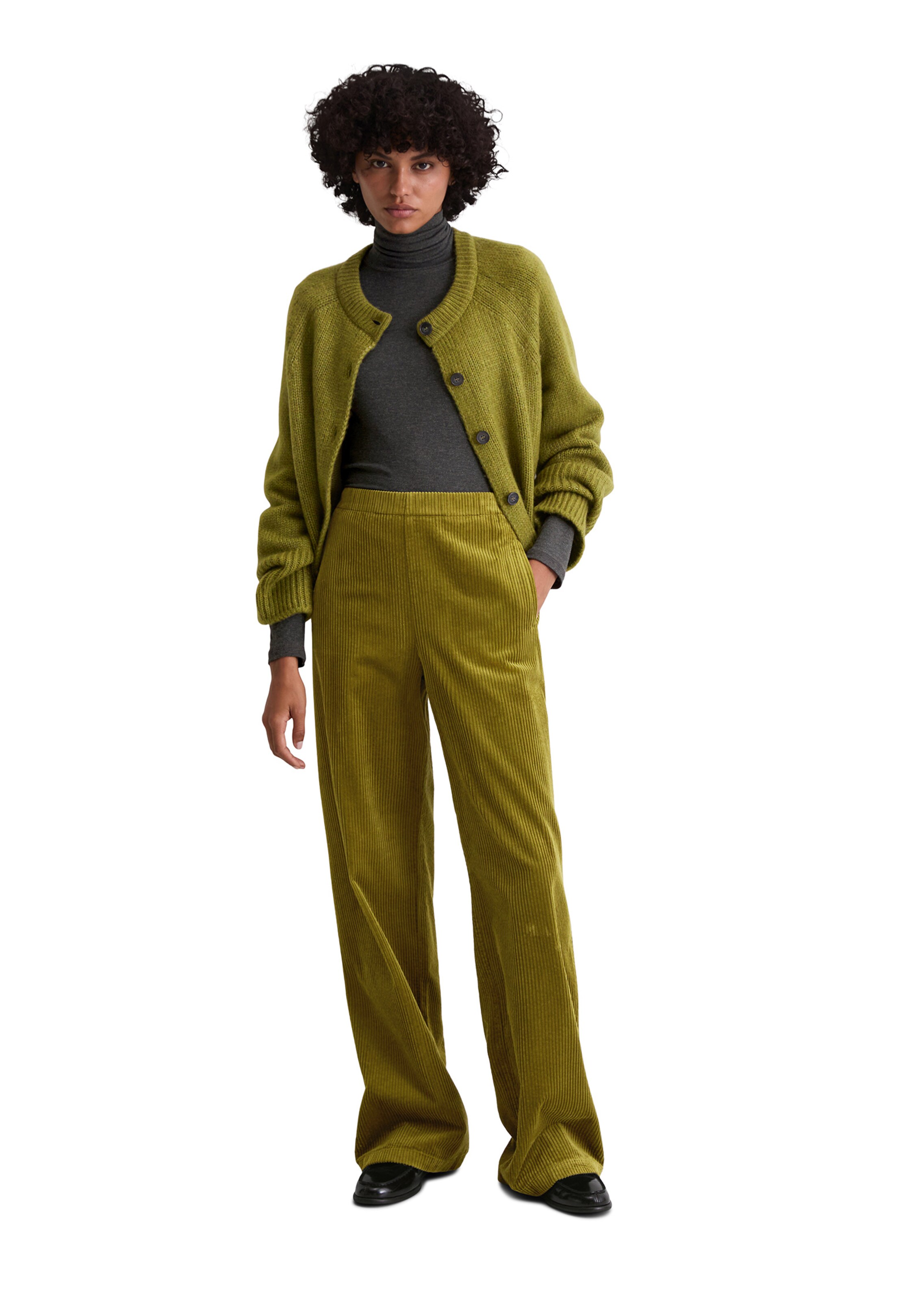 Marc O'Polo Regular Broek in Groen