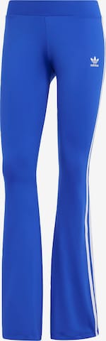 évasé Leggings ADIDAS ORIGINALS en bleu : devant