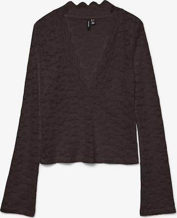 Vero Moda Curve Top 'DEA ' in Braun: Vorderseite