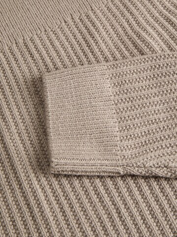 JACK & JONES Sweater 'JJSAGE' in Grey