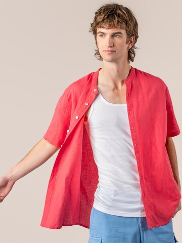 Living Crafts Regular Fit Hemd 'RUBEN'‌‌‌‌‌‌‌‌‌ in Rot