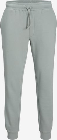 JACK & JONES Tapered Pants 'GORDON' in Grey: front