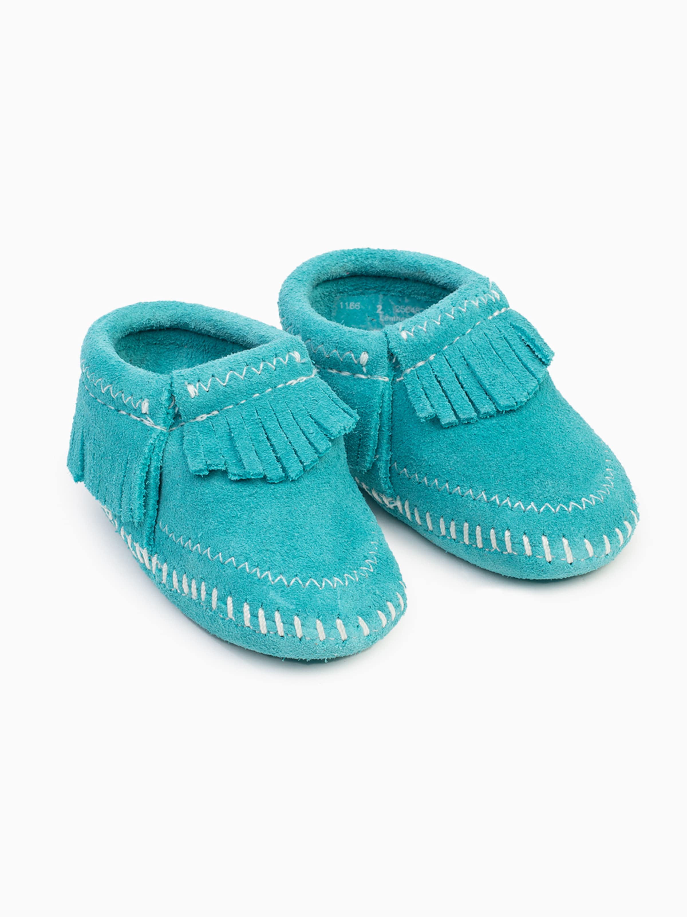 zils Minnetonka Zābaki 'Riley Suede'