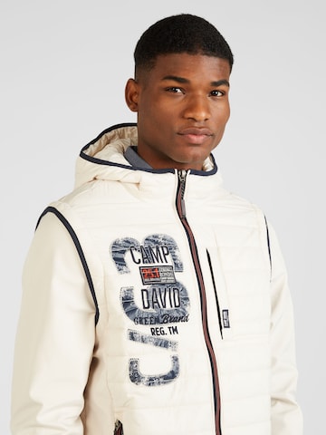 CAMP DAVID Jacke in Weiß