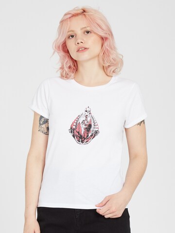 Volcom Shirt 'Radical Daze' in White: front