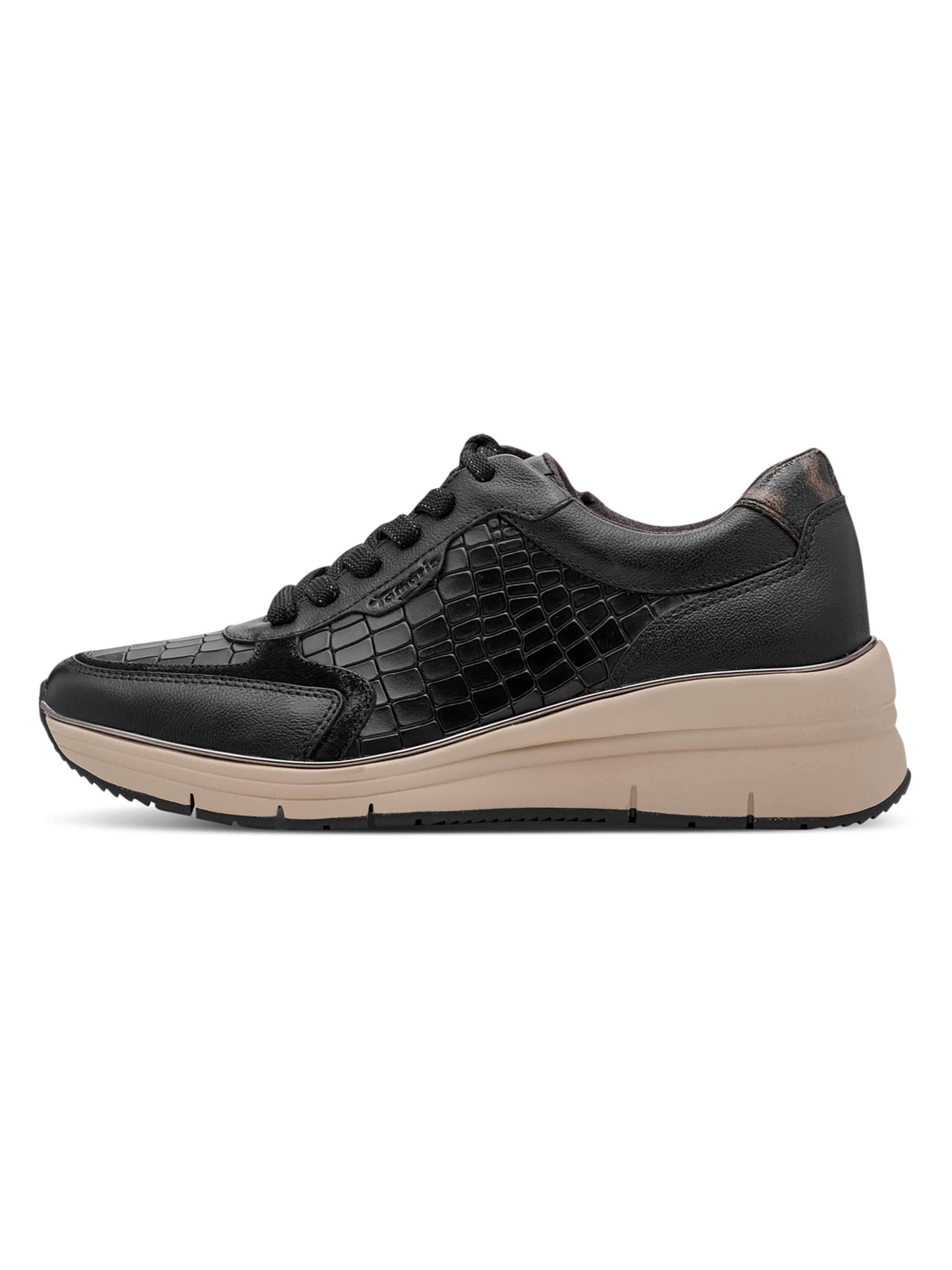 Baskets basses Tamaris en noir