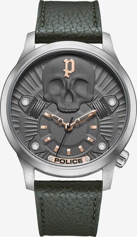 Montre à affichage analogique 'JET' POLICE en gris : devant