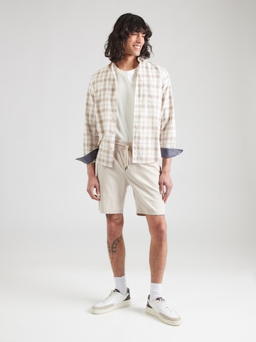 Only & Sons Regular Shorts 'ONSCapri' in Beige