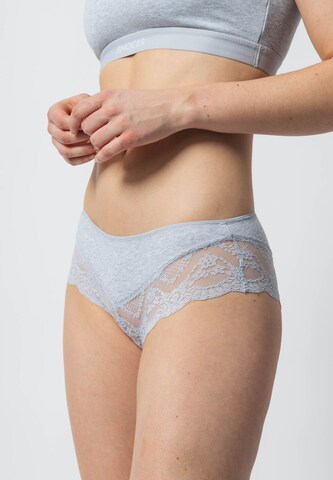 SNOCKS Boyshorts 'Spitze' in Grey