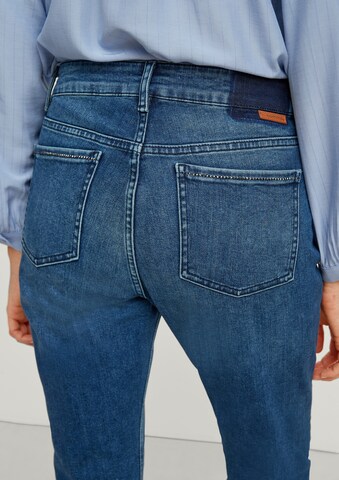 COMMA Slimfit Jeans in Blau