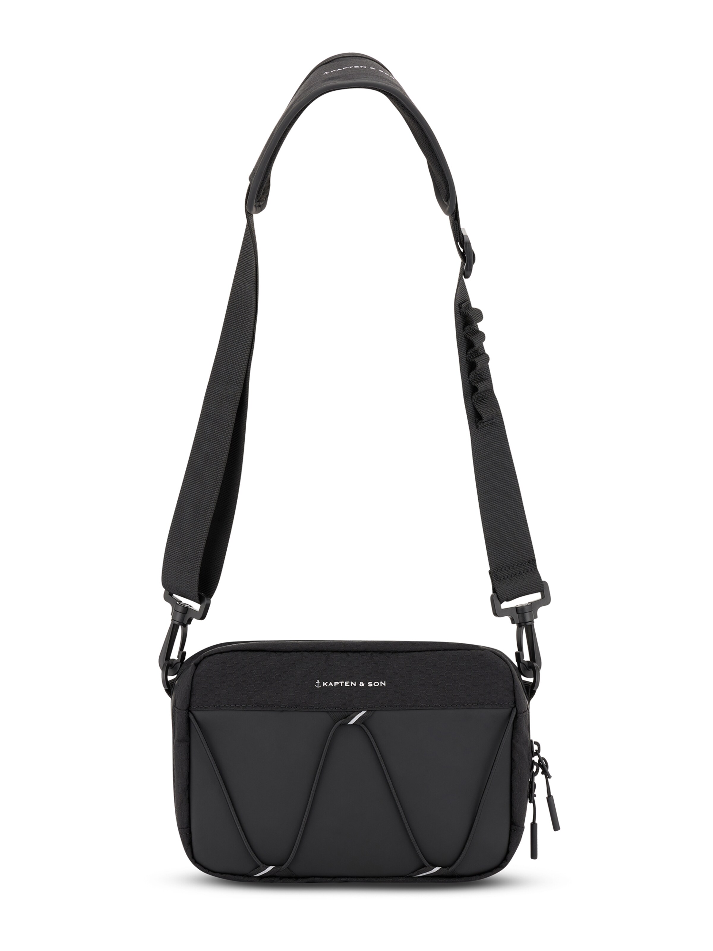 Kapten & Son Taška cez rameno 'Banff' - Čierna