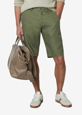 Marc O'Polo Regular Broek 'RESO' in Groen: voorkant