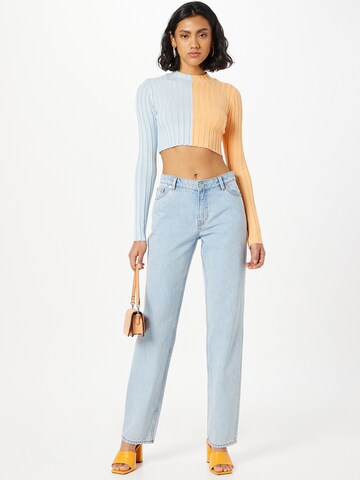 Monki Regular Jeans in Blau