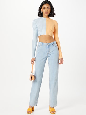 Monki Regular Jeans in Blauw