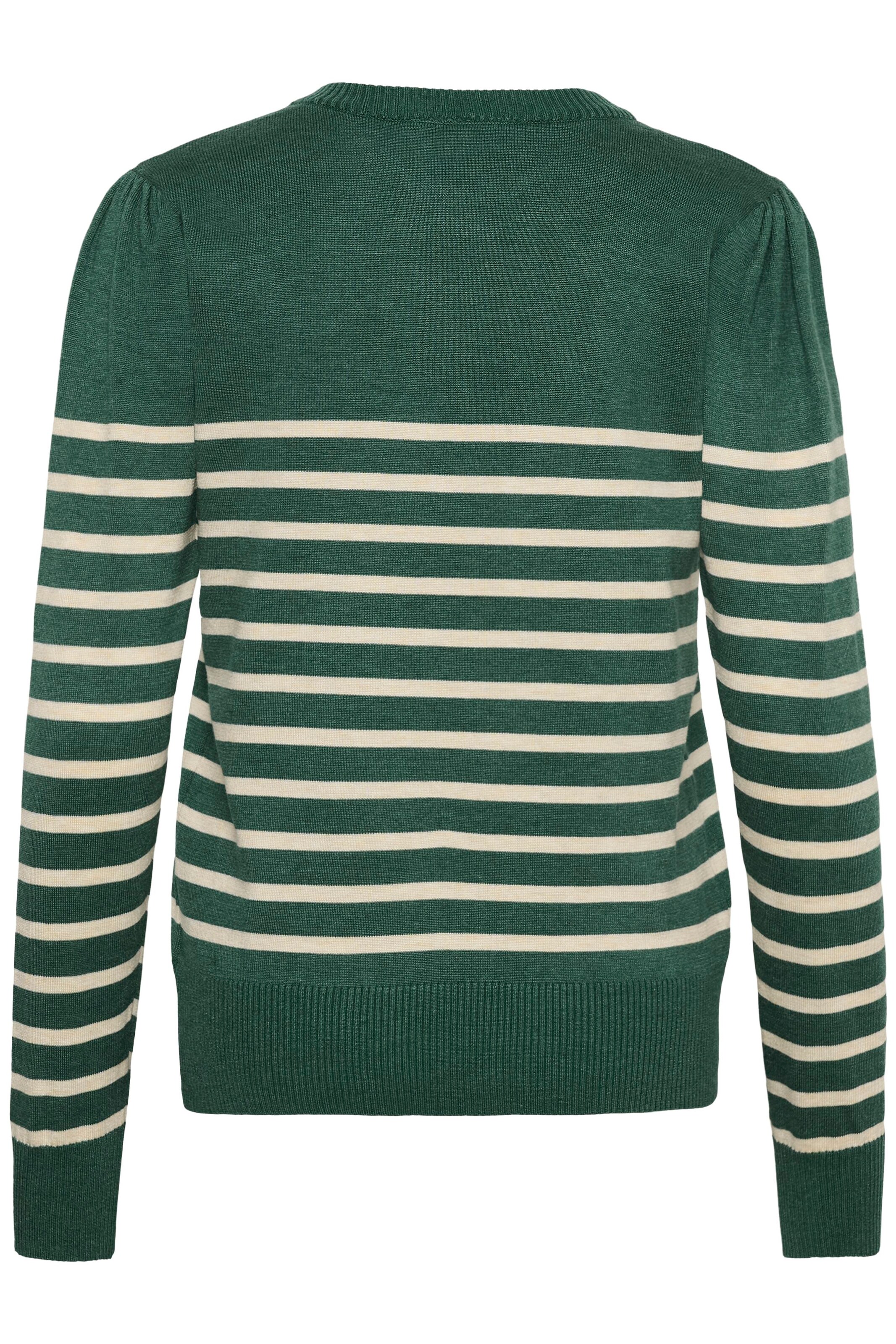SAINT TROPEZ Pullover 'Mila' in Grün
