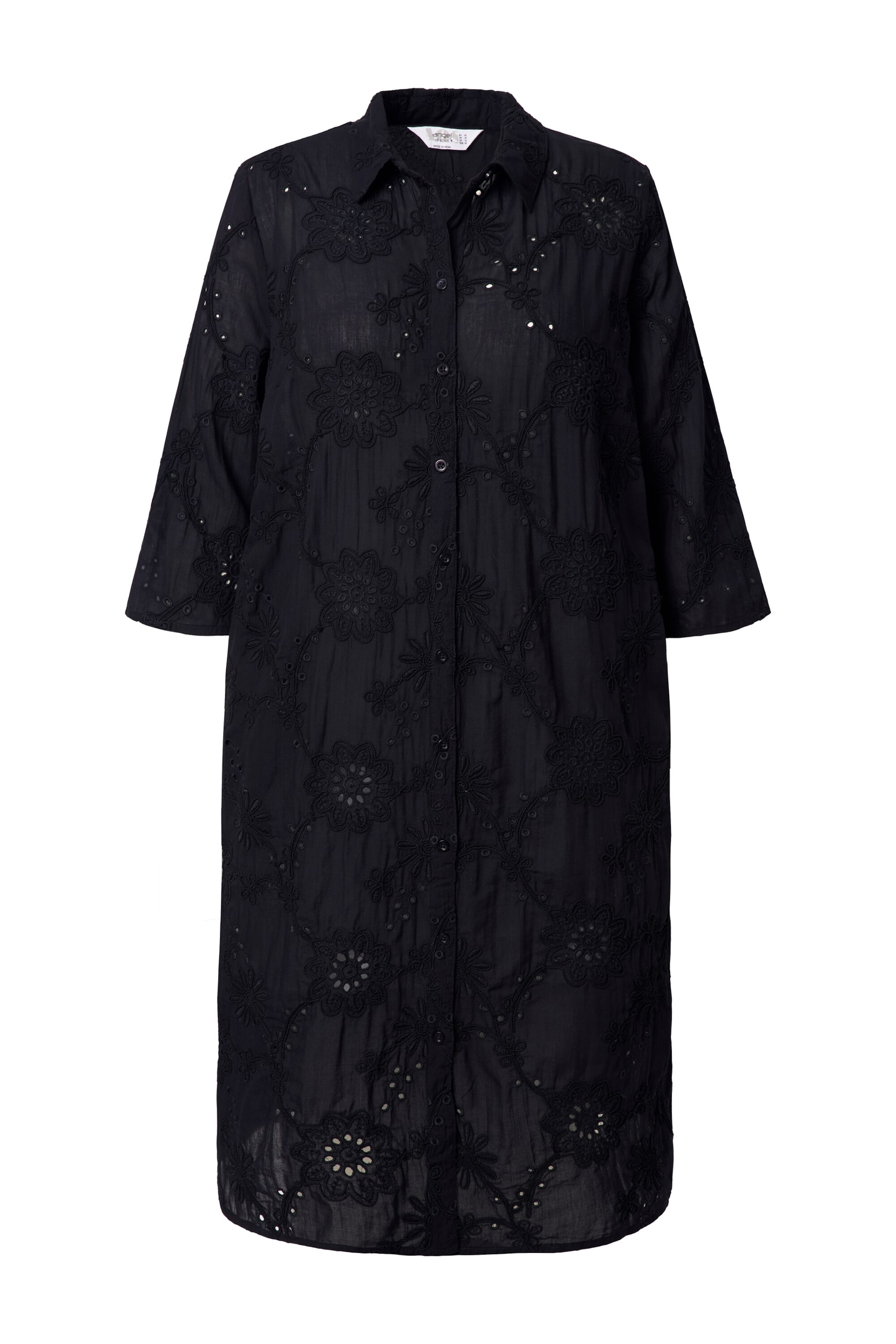 Angel of Style Kleid in Schwarz: Vorderseite