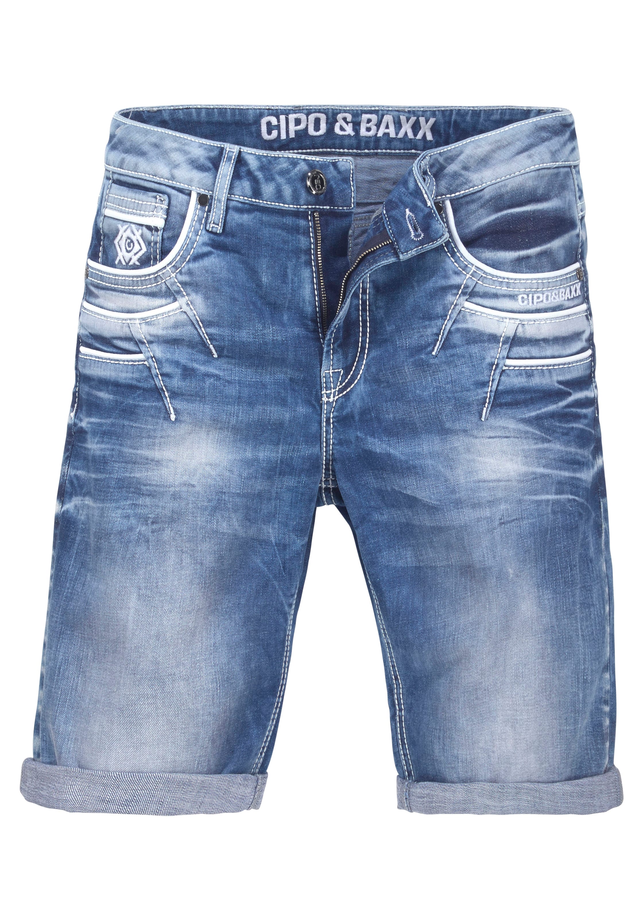 CIPO & BAXX Regular Jeans in Blue