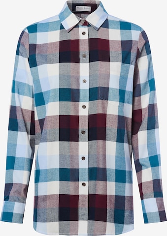 Marie Lund Blouse in Blue: front