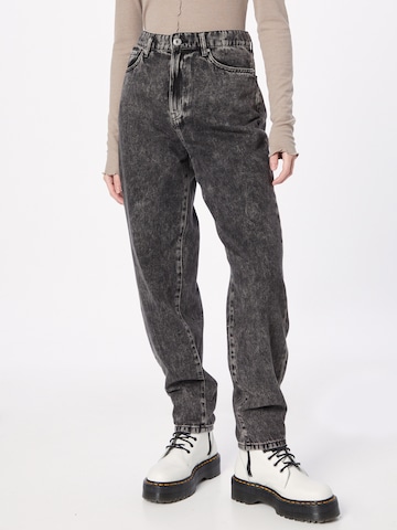 Lindex Regular Jeans 'Pam' in Black: front