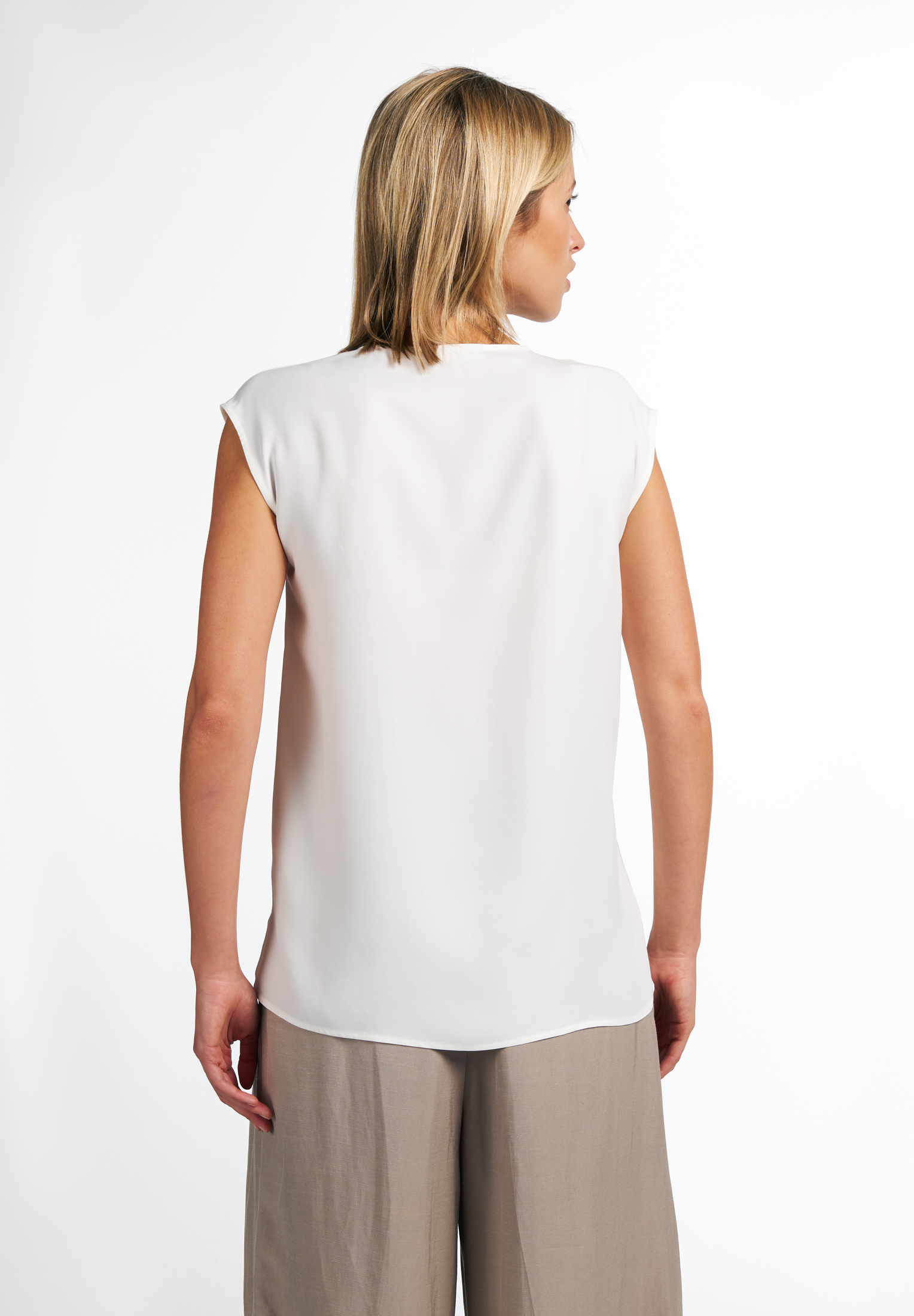 ETERNA Bluse in Offwhite 