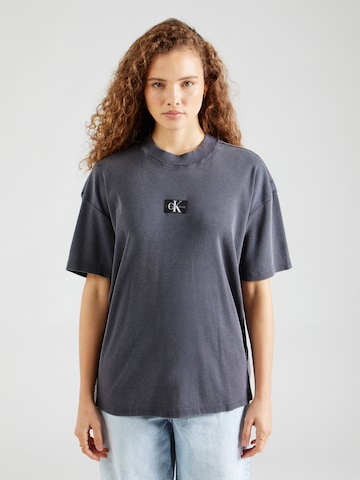 T-shirt Calvin Klein Jeans en gris : devant