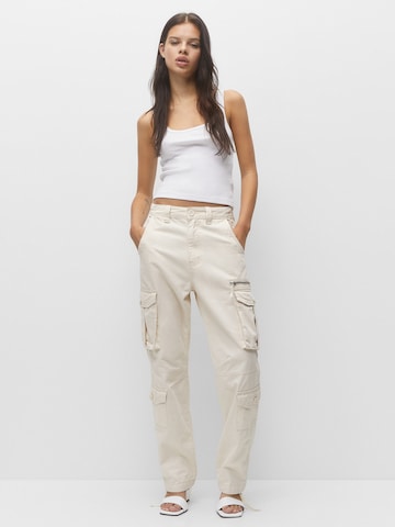 Pull&Bear Loosefit Hose in Beige