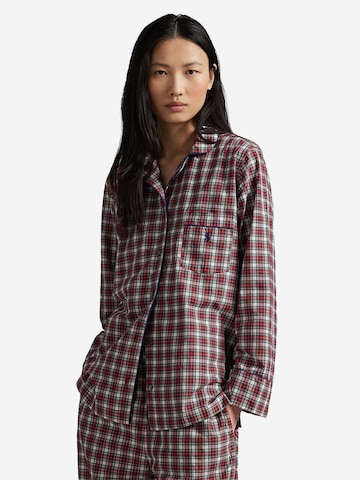 Pyjama ' Trail Tartans ' Polo Ralph Lauren en rouge : devant