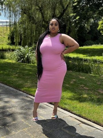 Mowi Fit Dress in Pink