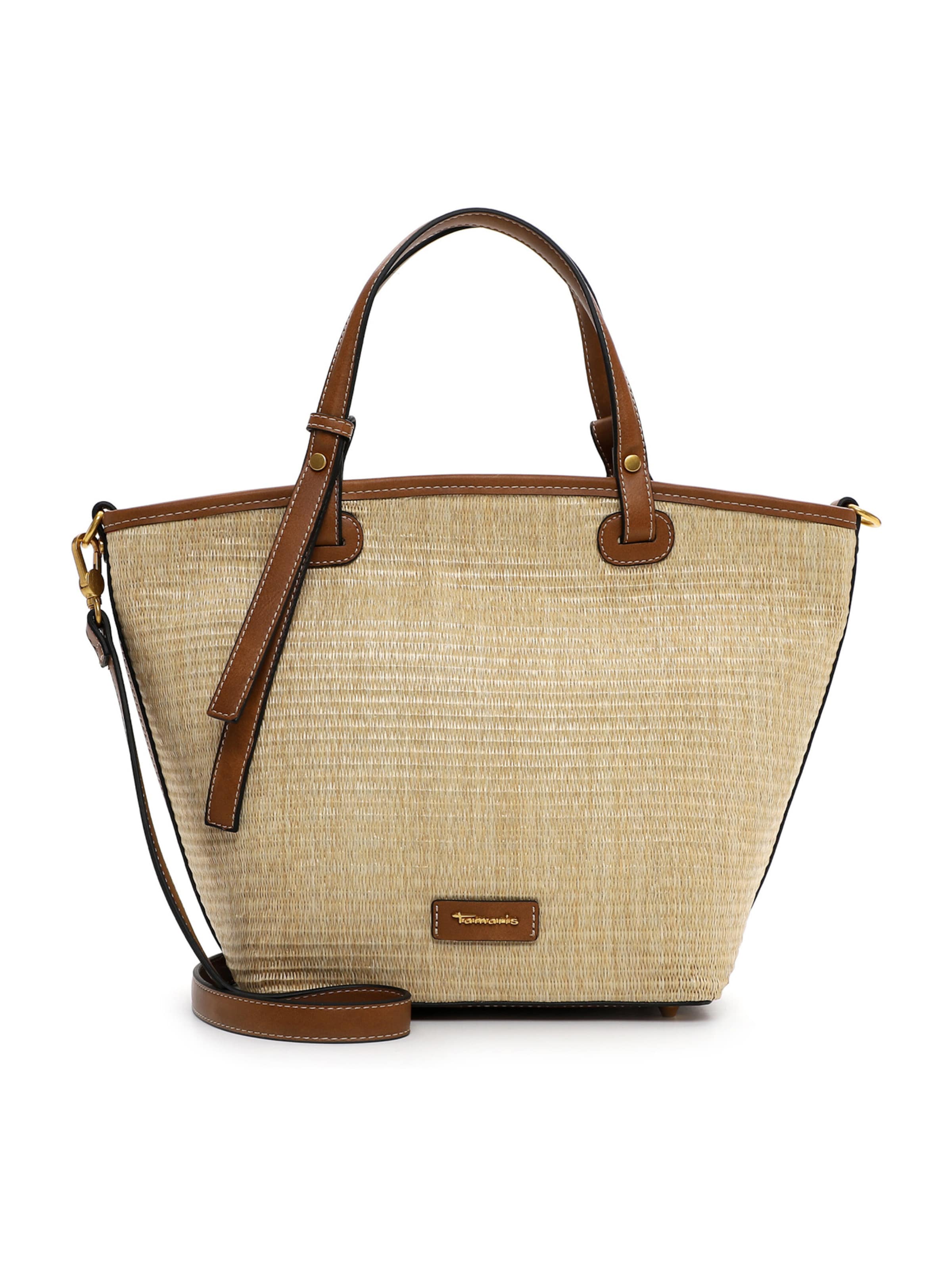 Tamaris Shopper 'Fernanda' in Beige: front