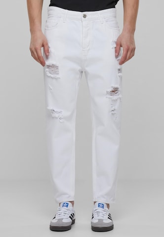 2Y Premium Regular Jeans in Wit