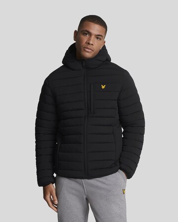 Veste mi-saison Lyle & Scott en noir : devant