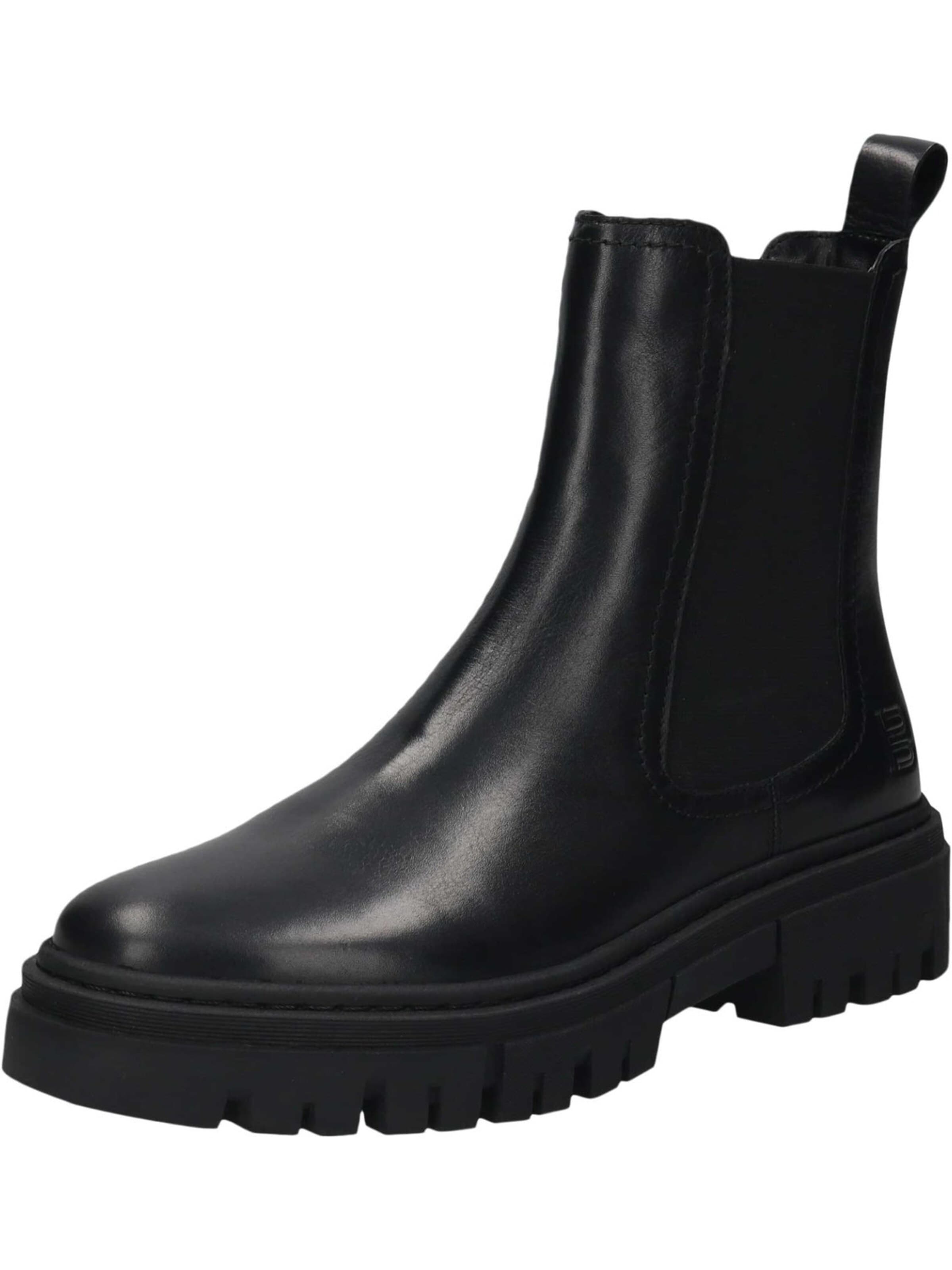 TT. BAGATT Chelsea Boots 'Bagatt Chelsea Boot - Schwarz Leder' in Black: front