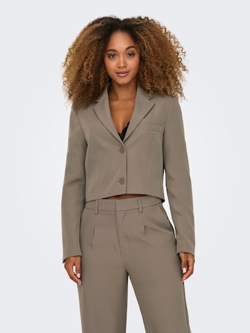 ONLY - Blazer 'Elly' en gris: frente