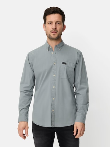 CAMEL ACTIVE Regular fit Button Up Shirt in Blue: front