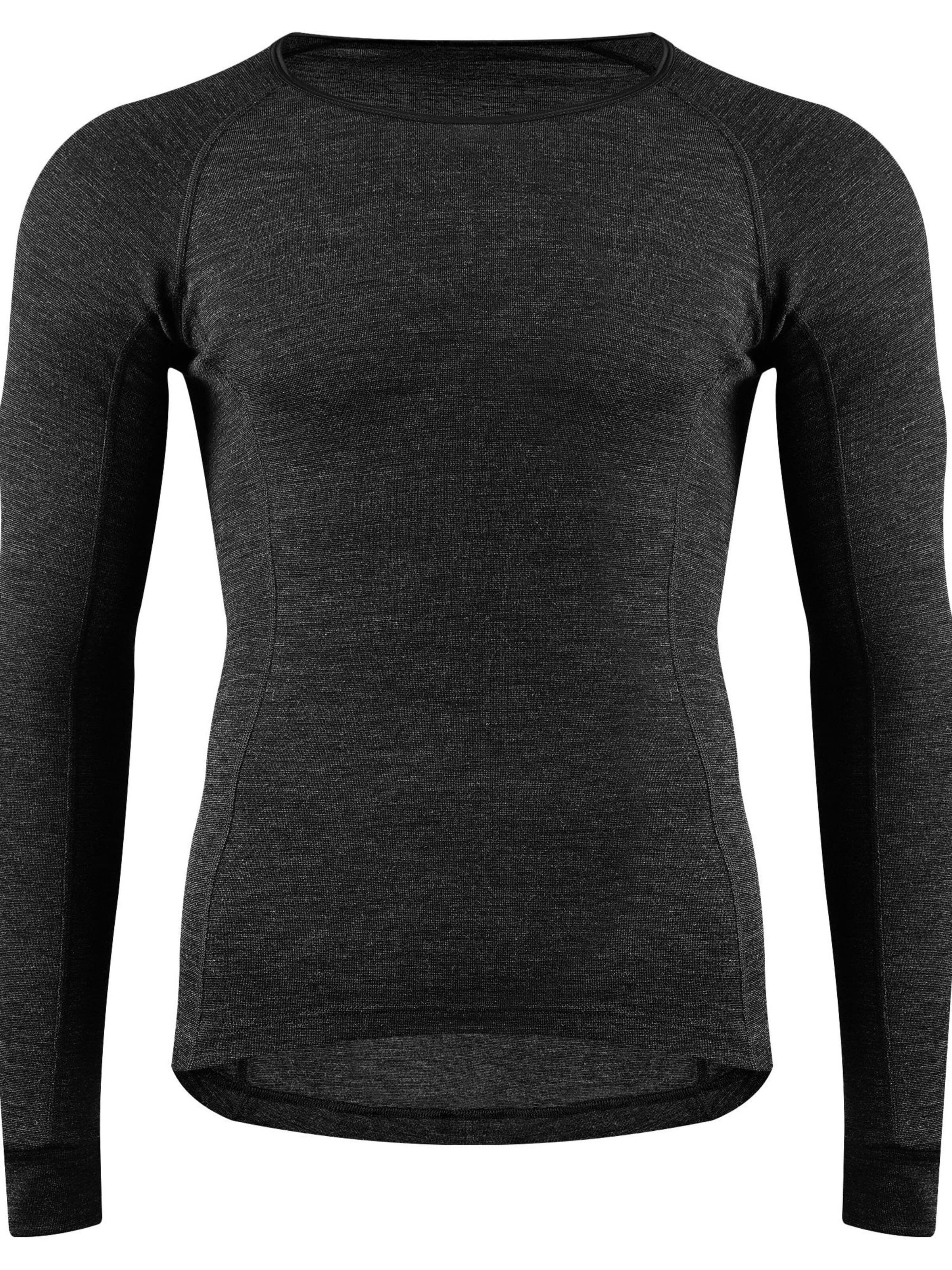 PIPPO Amsterdam Base layer 'Merino' in Grey: front