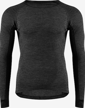 Base Layer 'Merino' PIPPO Amsterdam en gris : devant