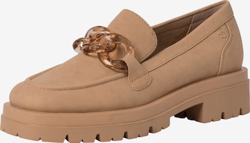 s.Oliver Classic Flats in Beige: front