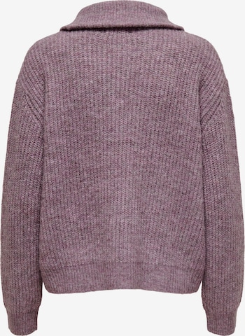ONLY Sweater 'Baker' in Purple
