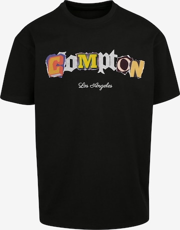 MT Upscale T-Shirt  'Compton L.A' in Schwarz: predná strana