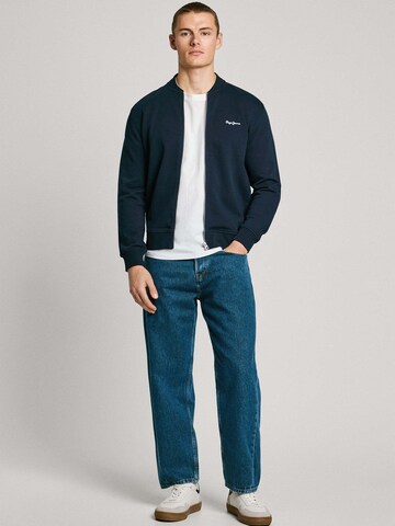 Pepe Jeans Sweatjacke in Blau