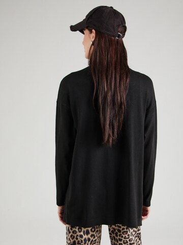 ABOUT YOU Knit Cardigan 'Teena' in Black