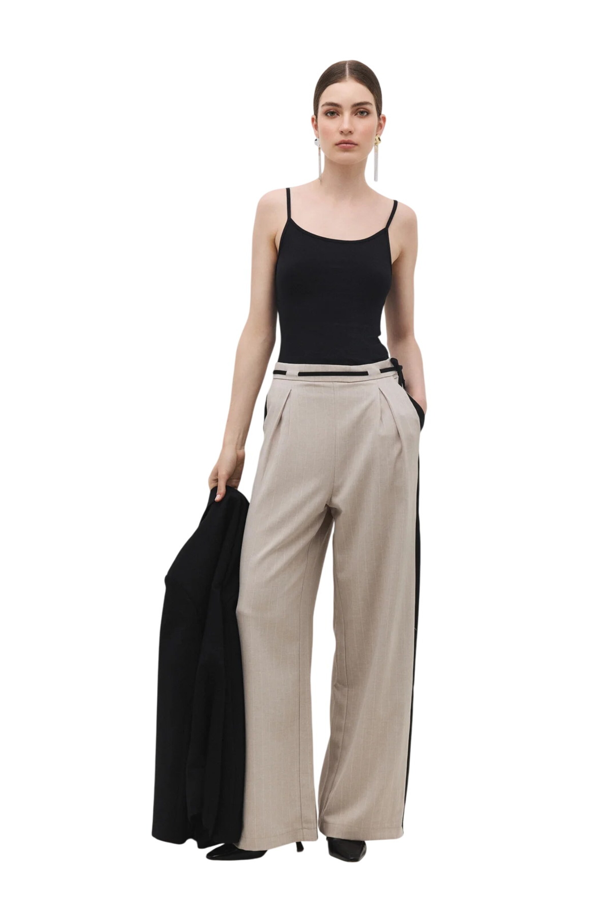 No Matter What Top in Black