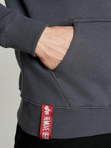 ALPHA INDUSTRIES Sweatshirt 'Basic' in Grey