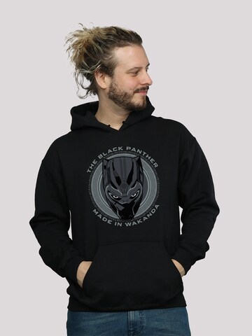 F4NT4STIC Sweatshirt  'Marvel Black Panther Made in Wakanda' in Schwarz: predná strana