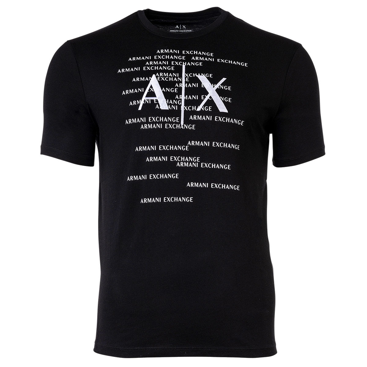 Koszulki abPxA ARMANI EXCHANGE Koszulka w kolorze Czarnym 