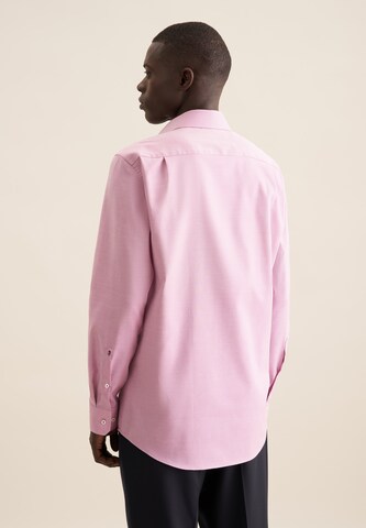 Coupe regular Chemise business SEIDENSTICKER en rose
