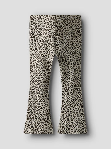NAME IT Flared Leggings 'NMFLEOANA' i beige